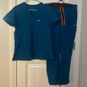 Figs Deep Reef Scrubs - S